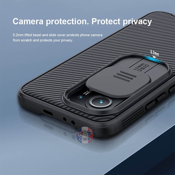 Ốp lưng bảo vệ camera Nillkin CamShield Pro cho Xiaomi Mi 11