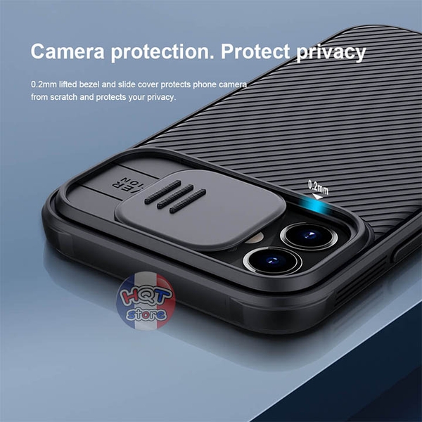 Ốp lưng bảo vệ camera Nillkin CamShield Pro IPhone 12 Pro 12 12 Mini