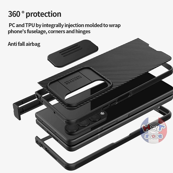 Ốp lưng bảo vệ camera Nillkin Camshield Pro Lite Case Z Fold 4