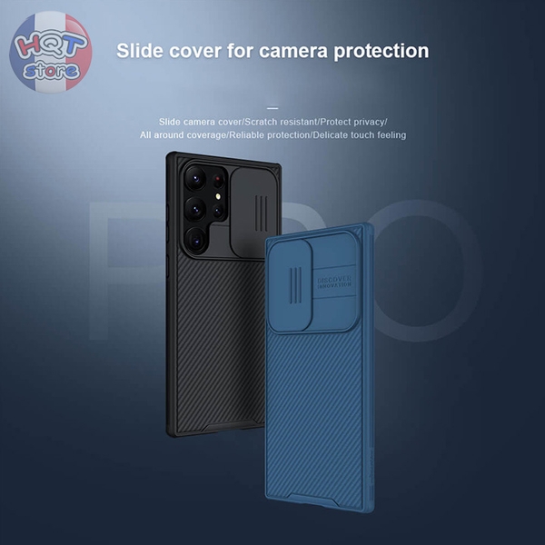 Ốp lưng bảo vệ camera Nillkin CamShield Pro S23 Ultra / S23 Plus / S23