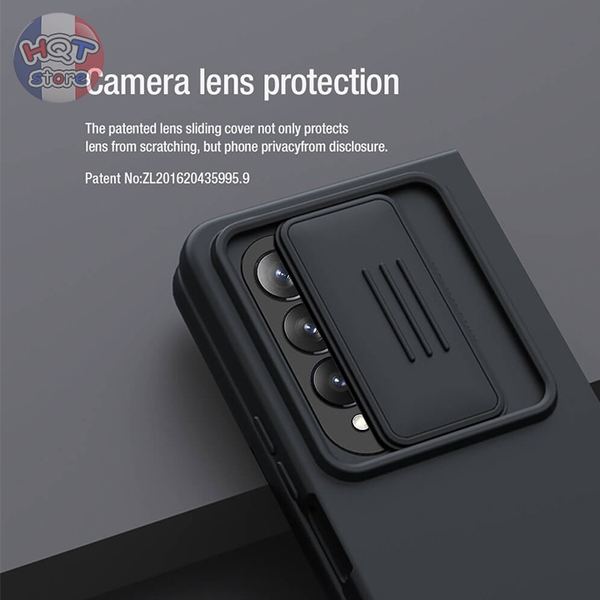 Ốp lưng bảo vệ camera Nillkin Camshield Silky Silicon Case Z Fold 4