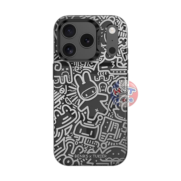 Ốp lưng Benks x Tukier Collab Illustration iPhone 17 Pro Max / 17 Pro