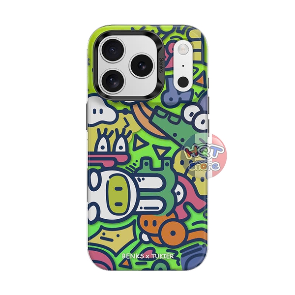 Ốp lưng Benks x Tukier Collab Illustration iPhone 17 Pro Max / 17 Pro