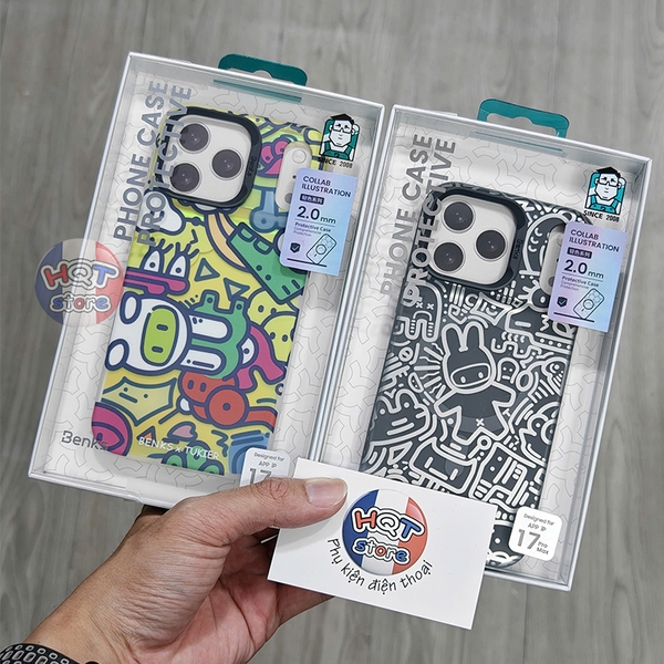 Ốp lưng Benks x Tukier Collab Illustration iPhone 17 Pro Max / 17 Pro