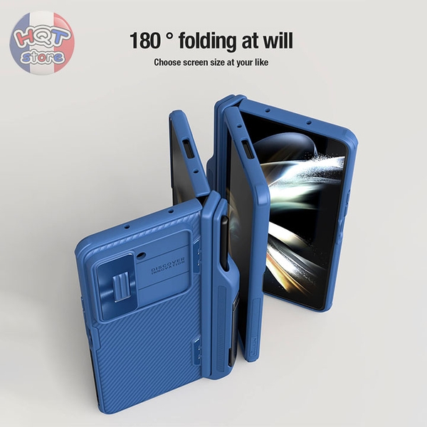 Ốp lưng camera Nillkin Camshield Fold Pen Holder Samsung Z Fold 5