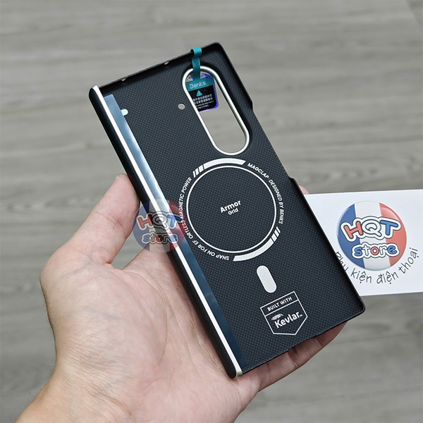 Ốp lưng carbon Benks ArmorGrid ArmorAir Samsung Z Fold 7 (Back Case)