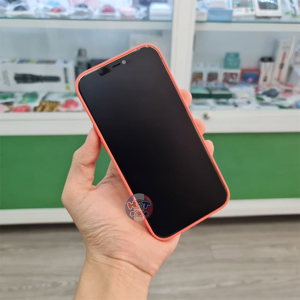 Ốp lưng chống bám bẩn Silicon Case cho IPhone 12 Pro Max / 12 Pro / 12