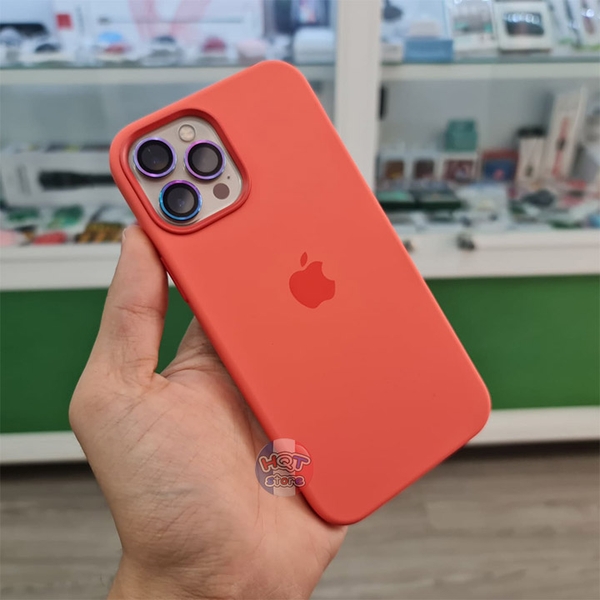 Ốp lưng chống bám bẩn Silicon Case cho IPhone 12 Pro Max / 12 Pro / 12