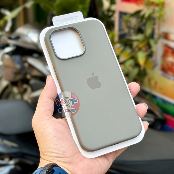 Ốp lưng chống bám bẩn Silicon Case IPhone 15 Pro Max / 15 Pro