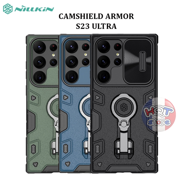 Ốp lưng chống sốc bảo vệ camera Nillkin CamShield Armor Pro S23 Ultra