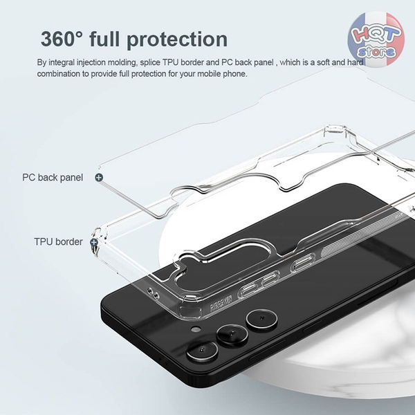 Ốp lưng chống sốc Nillkin Nature TPU Pro cho Samsung S24 Plus / S24