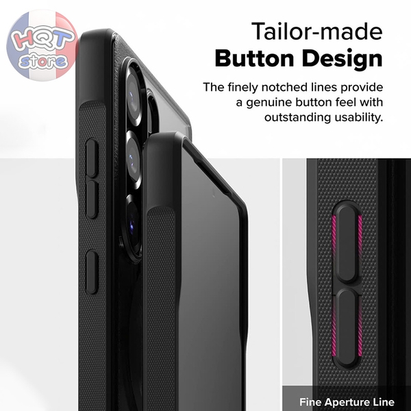 Ốp lưng chống sốc Ringke Fusion Bold Magnetic cho S25 Ultra chính hãng