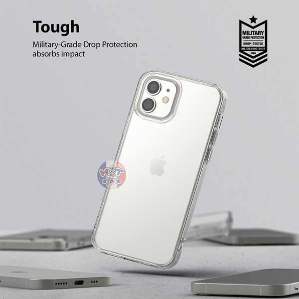 Ốp lưng chống sốc Ringke Fusion cho IPhone 12 / 12 Mini chính hãng