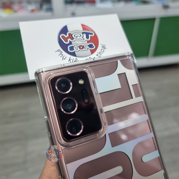 Ốp lưng chống sốc Ringke Fusion Design Seoul cho Samsung Note 20 Ultra