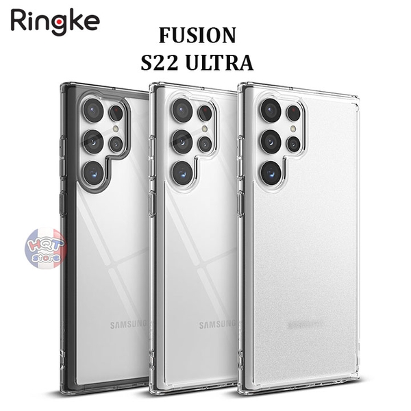 Ốp lưng chống sốc Ringke Fusion Samsung S22 Ultra chính hãng - Hàng nhập khẩu