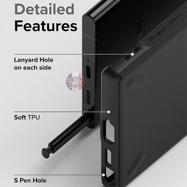 Ốp lưng chống sốc Ringke Onyx Samsung S22 Ultra chính hãng