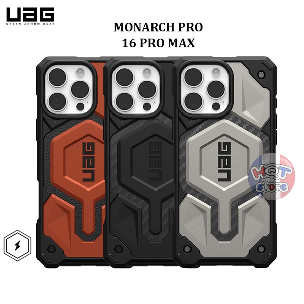 Ốp lưng chống sốc UAG Monarch Pro Magsafe IPhone 16 Pro Max chính hãng