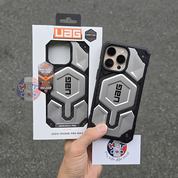 Ốp lưng chống sốc UAG Monarch Pro Magsafe IPhone 16 Pro Max chính hãng