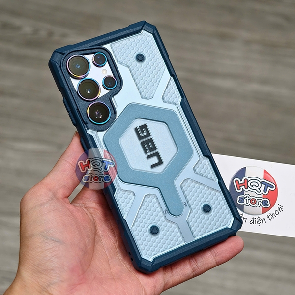Ốp lưng chống sốc UAG Pathfinder Clear Magnetic S25 Ultra chính hãng