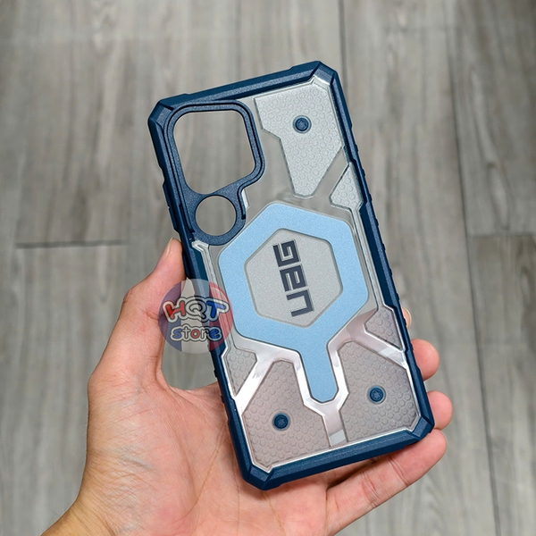 Ốp lưng chống sốc UAG Pathfinder Clear Magnetic S25 Ultra chính hãng
