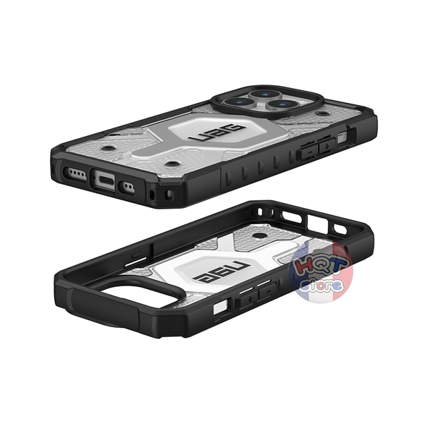Ốp lưng chống sốc UAG Pathfinder Clear W Magsafe cho IPhone 15 Pro
