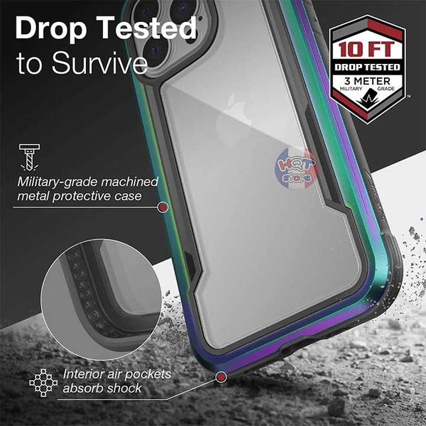 Ốp lưng chống sốc X-Doria Defense Shield IPhone 13 Pro Max / 12 Pro Max