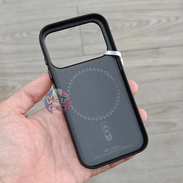 Ốp lưng da Defense Gravity 2.0 Leather Case iPhone 17 Pro Max / 17Pro