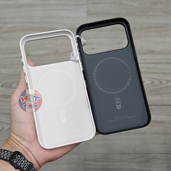 Ốp lưng da Defense Gravity 2.0 Leather Case iPhone 17 Pro Max / 17Pro