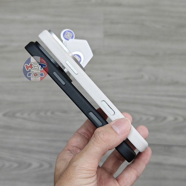 Ốp lưng da Defense Gravity 2.0 Leather Case iPhone 17 Pro Max / 17Pro