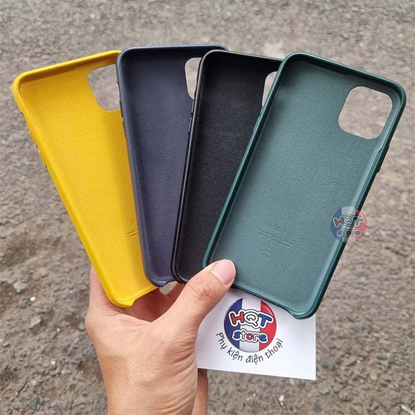 Ốp lưng da Leather Case cho IPhone 11 Pro Max (loại 2)