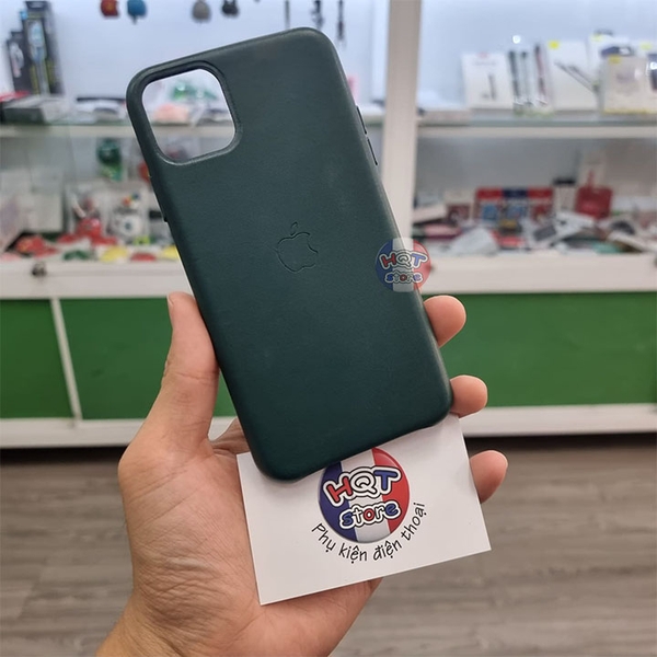 Ốp lưng da Leather Case cho IPhone 11 Pro Max (loại 2)