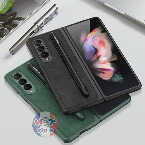 Ốp lưng da Likgus Leather Spen Cover Samsung Galaxy Z Fold 3 5G