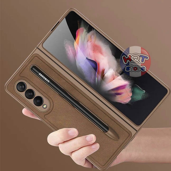 Ốp lưng da Likgus Leather Spen Cover Samsung Galaxy Z Fold 3 5G