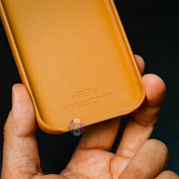 Ốp lưng da Mutural Stylish Leather Case cho IPhone 12 Pro Max