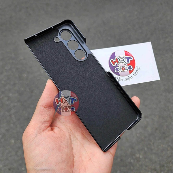 Ốp lưng da X-Level Utmost Plain cho Z Fold 5 có chân chống