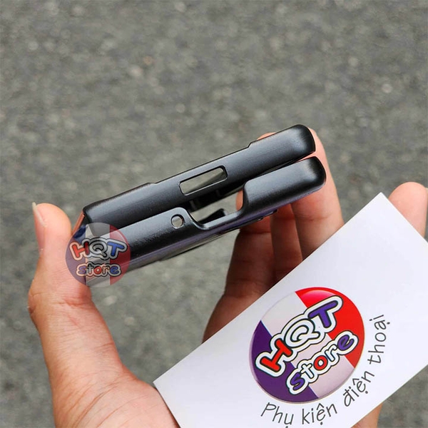 Ốp lưng da X-Level Utmost Plain cho Z Fold 5 có chân chống