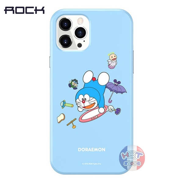 Ốp lưng hình Doraemon IPhone 12 Pro Max / 12 Pro / 12 chính hãng Rock