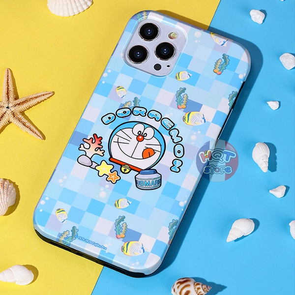 Ốp lưng hình Doraemon IPhone 12 Pro Max / 12 Pro / 12 chính hãng Rock