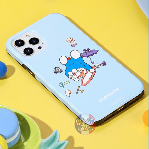 Ốp lưng hình Doraemon IPhone 12 Pro Max / 12 Pro / 12 chính hãng Rock