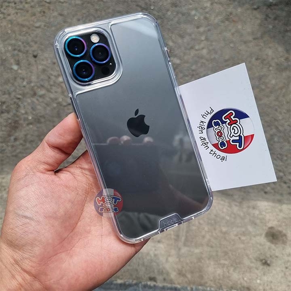 Ốp lưng kính cường lực HODA Crystal Pro IPhone 12 Pro Max/ 12 Pro / 12