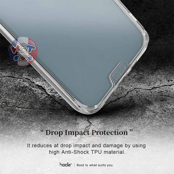Ốp lưng kính cường lực HODA Crystal Pro IPhone 14 Pro Max / 14 Pro
