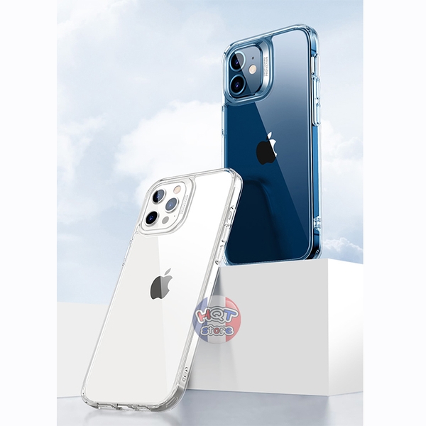 Ốp lưng kính trong suốt ESR ICE SHIELD cho IPhone 12 Pro Max / 12 Pro