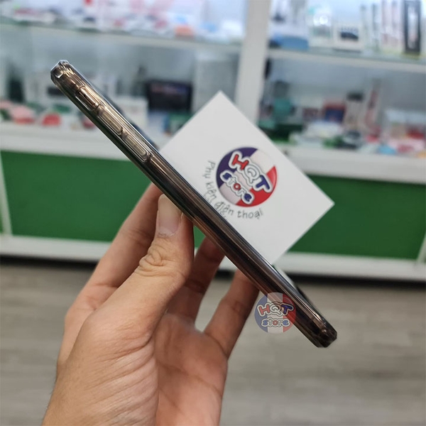 Ốp lưng kính trong suốt Likgus Crystal cho IPhone XS Max / XS / X / XR