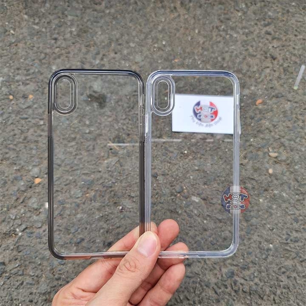 Ốp lưng kính trong suốt Likgus Crystal cho IPhone XS Max / XS / X / XR