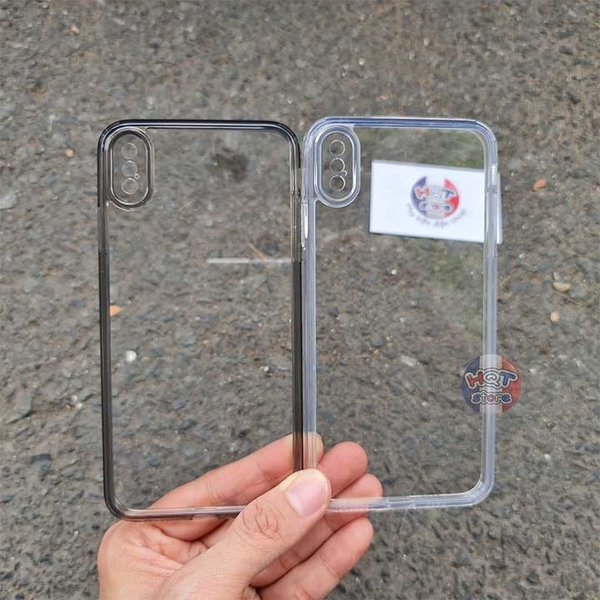 Ốp lưng kính trong suốt Likgus Crystal cho IPhone XS Max / XS / X / XR