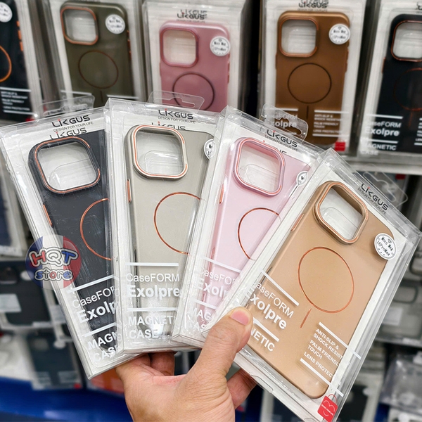 Ốp lưng Likgus Moco Mag IPhone 16 Pro Max 16 Pro 15 Pro Max 14 Pro Max