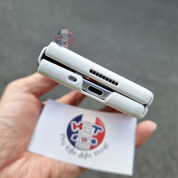 Ốp lưng Likgus Thom Browne Matte White cho Samsung Galaxy Z Fold 3