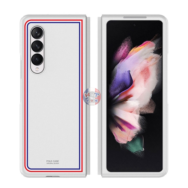 Ốp lưng Likgus Thom Browne Matte White cho Samsung Galaxy Z Fold 3