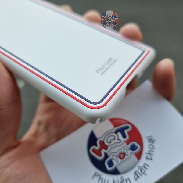 Ốp lưng Likgus Thom Browne Matte White cho Samsung Galaxy Z Fold 3