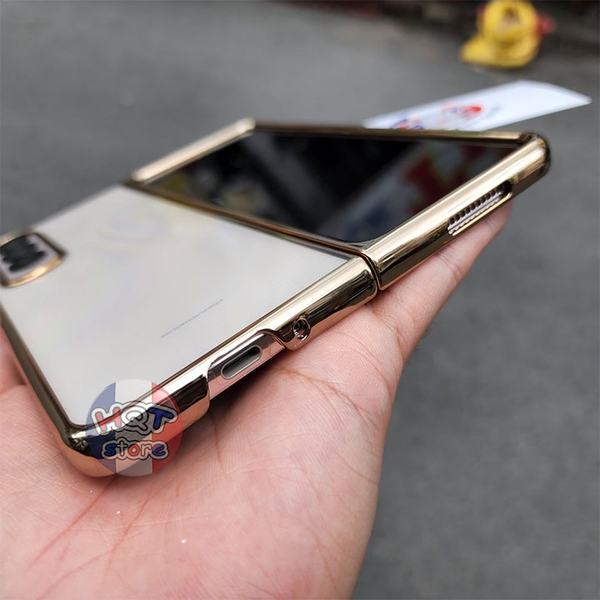 Ốp lưng mỏng trong suốt viền màu Likgus Glitter Case Galaxy Z Fold 4